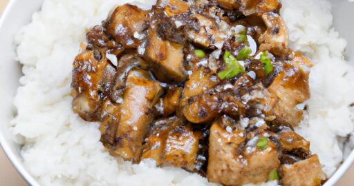 Teriyaki kuře s rýží