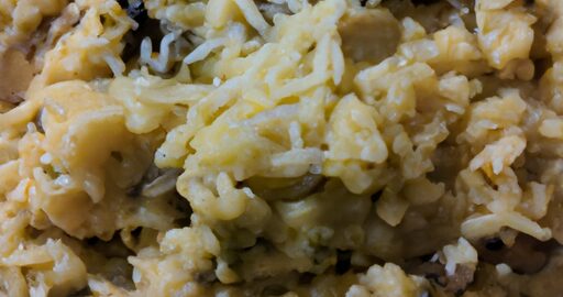 Risotto s hřiby a parmezánem