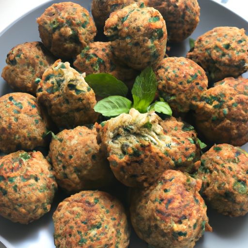 Falafel s čerstvými bylinkami