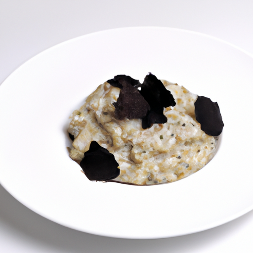 Risotto s černými lanýži