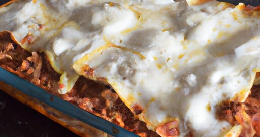 Italské lasagne s mozzarellou