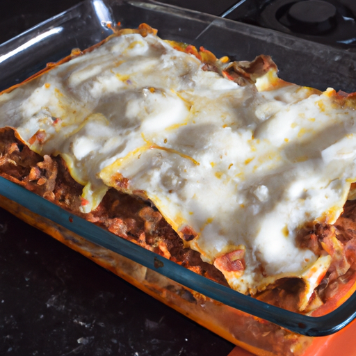 Italské lasagne s mozzarellou