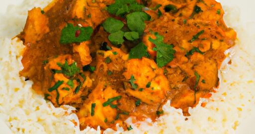 Kuřecí tikka masala s rýží