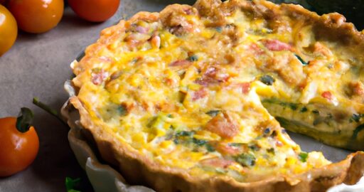 Quiche Lorraine s brokolicí