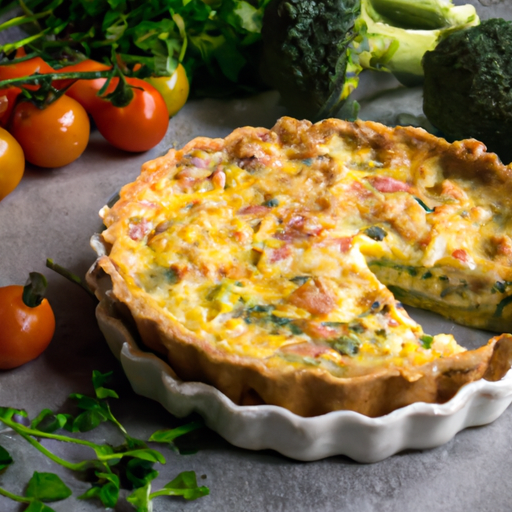 Quiche Lorraine s brokolicí