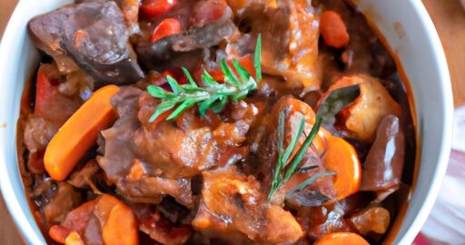 Kuřecí ragú à la Coq au Vin