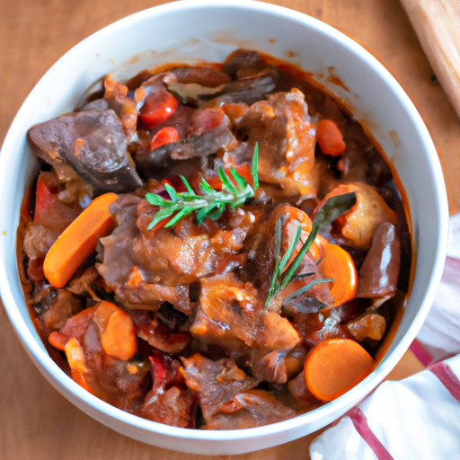 Kuřecí ragú à la Coq au Vin