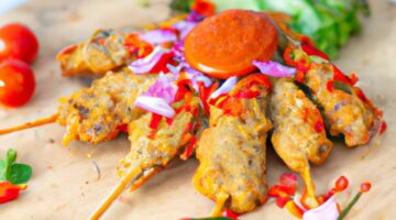 Sate Ayam – indonéské kuřecí špízy