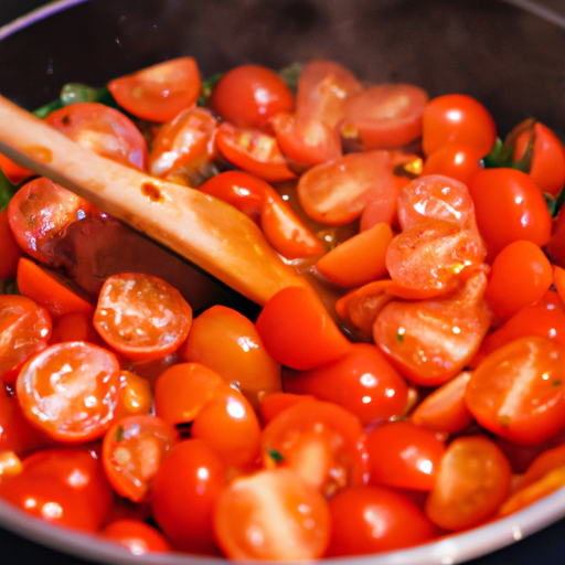 Těstoviny s tomatovou omáčkou