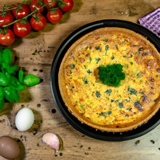 Quiche Lorraine s listovým těstem