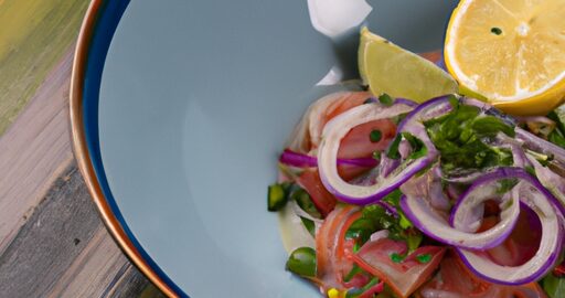 Ceviche z mořských plodů