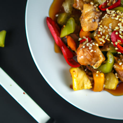 Kung Pao kuře s ořechy