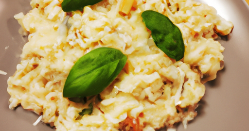 Risotto s houbami a parmazánem