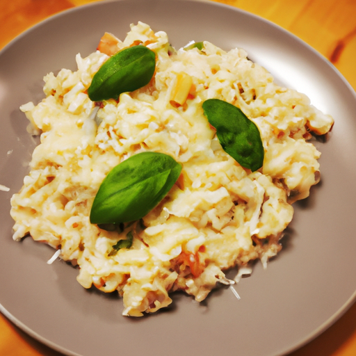 Risotto s houbami a parmazánem