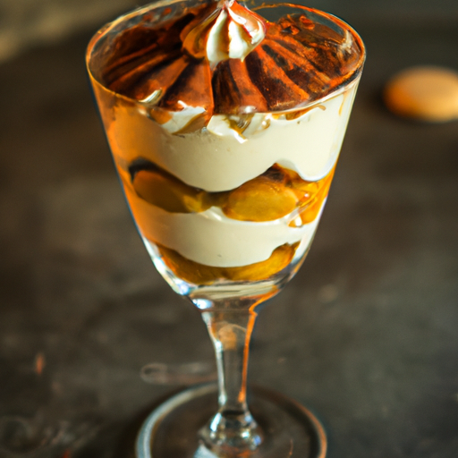 Tiramisu s mascarpone a kávou