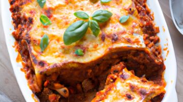 Klasická italská lasagne bolognese