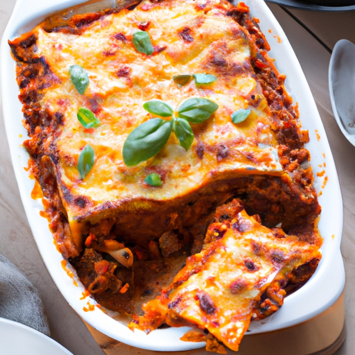 Klasická italská lasagne bolognese