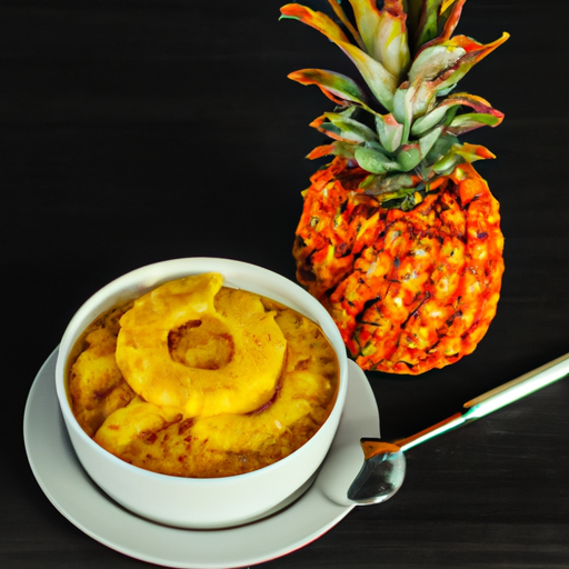 Brazilský grilovaný ananas s mátou