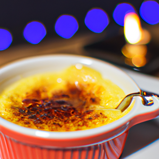 Creme Brulee s vanilkovým aroma