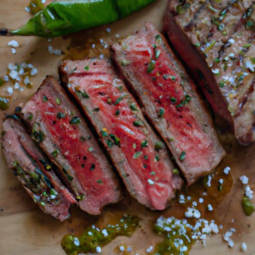 Argentinský steak s chimichurri