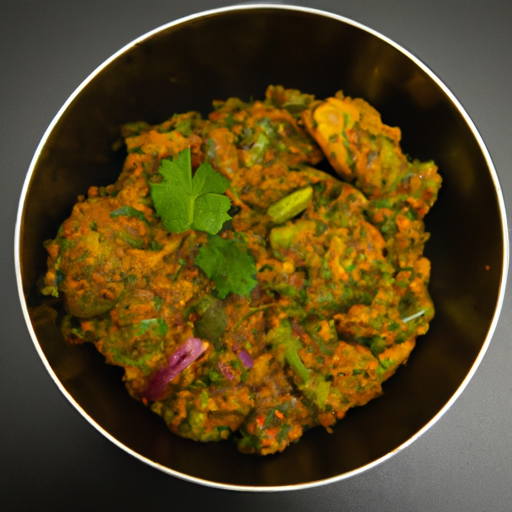 Kuřecí bhindi masala