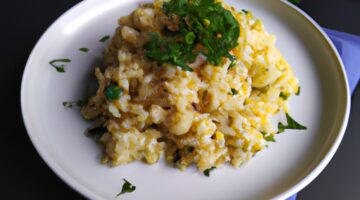 Risotto s houbami