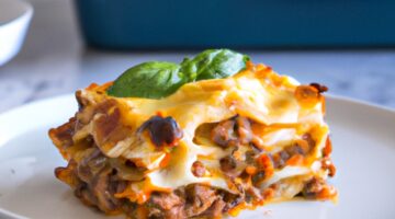 Italské lasagne s rajčaty