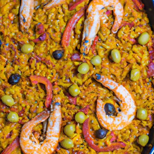 Kuřecí Provensálská paella.