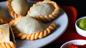 Kuřecí empanadas s pikantní omáčkou