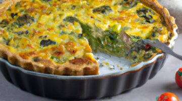 Zeleninové quiche s brokolicí.