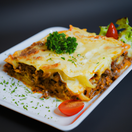 Klasická italská lasagne se špenátem