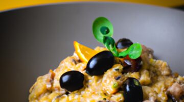 Risotto s hubami