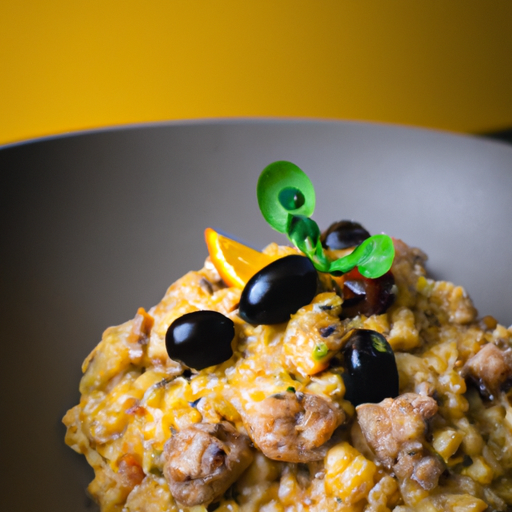 Risotto s hubami