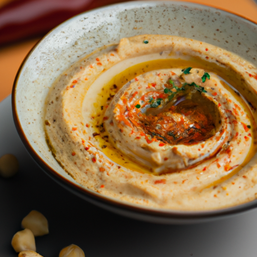 Hummus se sezamovou pastou