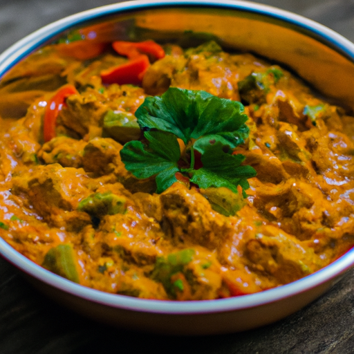 Tradiční kuře tikka masala