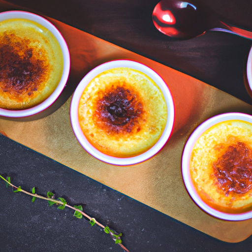 Crème brûlée s lesním ovocem