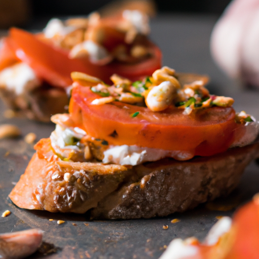 Rajčatová bruschetta