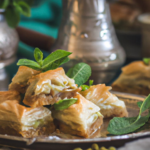 Baklava na medu a oříšcích