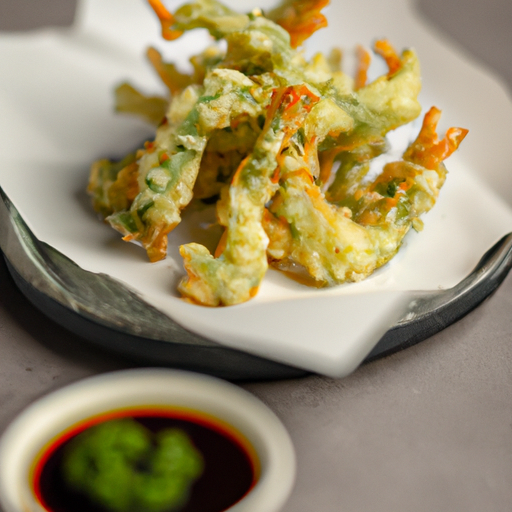 Tempura zelenina.