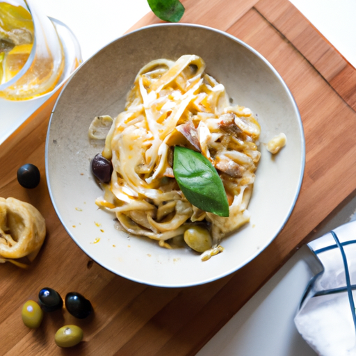 Tagliatelle aglio e olio