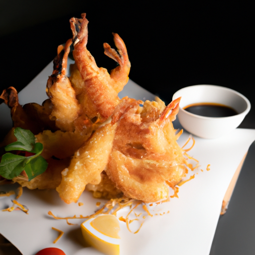 Tempura krevety