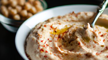 Hummus z brambor a koriandru