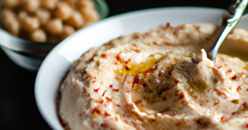 Hummus z brambor a koriandru