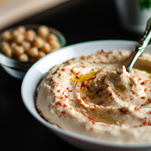 Hummus z brambor a koriandru