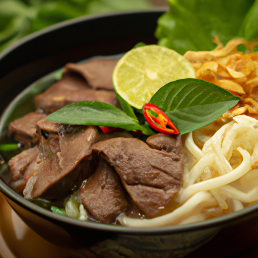 Phở bo – Vietnamská hovězí polévka