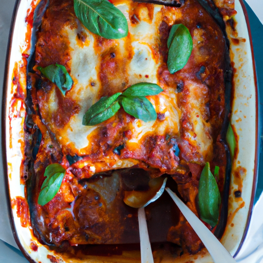 Parmigiana di melanzane.