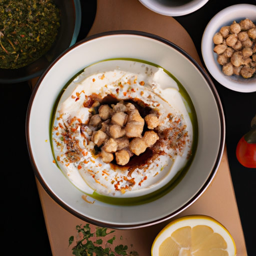 Hummus cesnakový s tahini