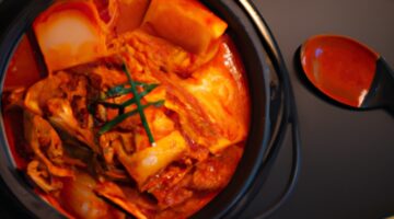 Kimchi hot pot