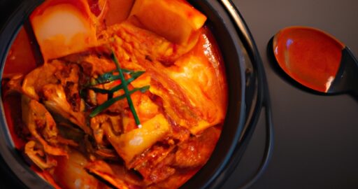 Kimchi hot pot