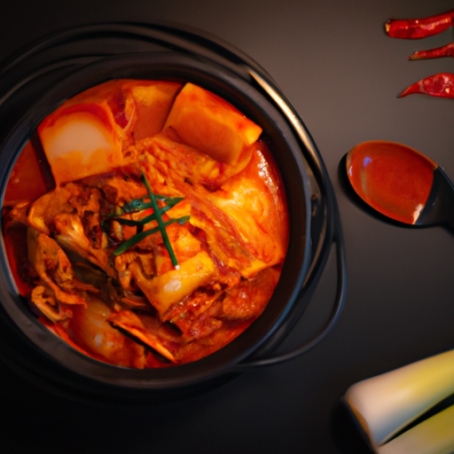 Kimchi hot pot